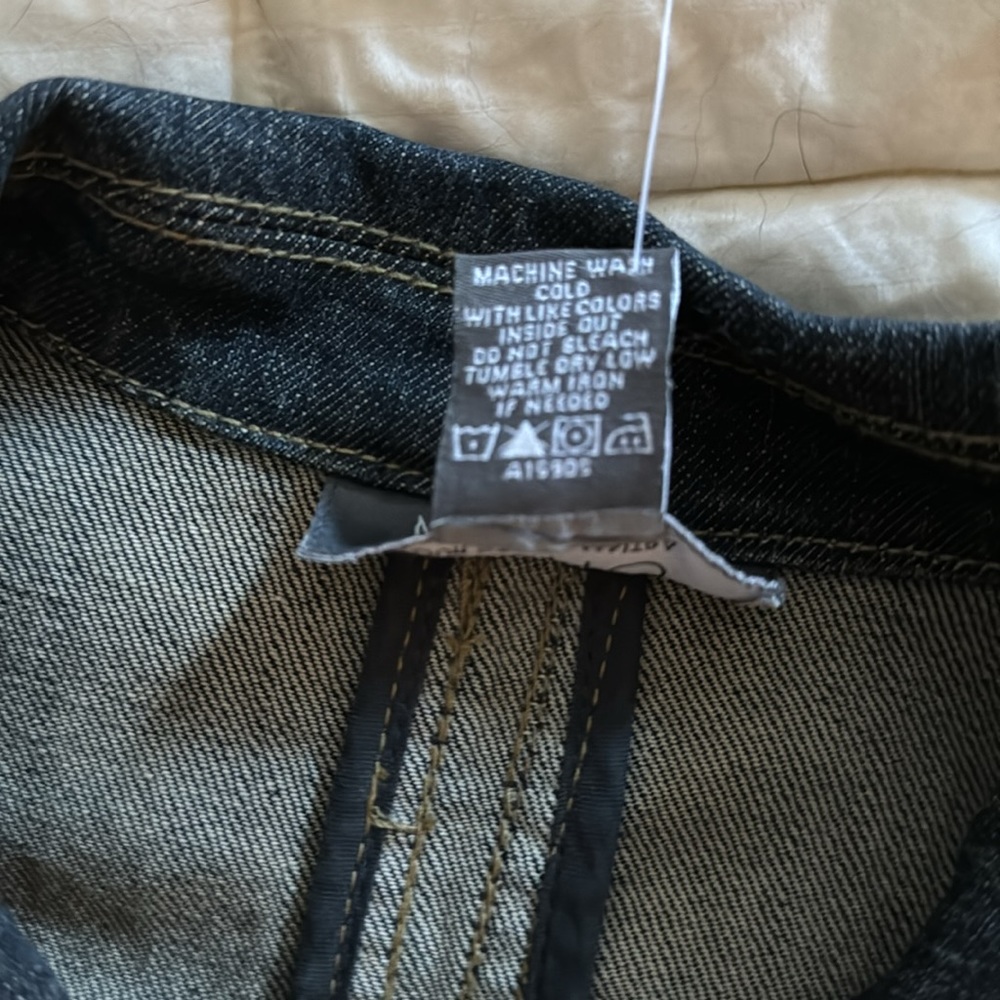 Motto Denim 3/4 Length Duster Style Jacket Size XS NWT - Picture 12 of 12